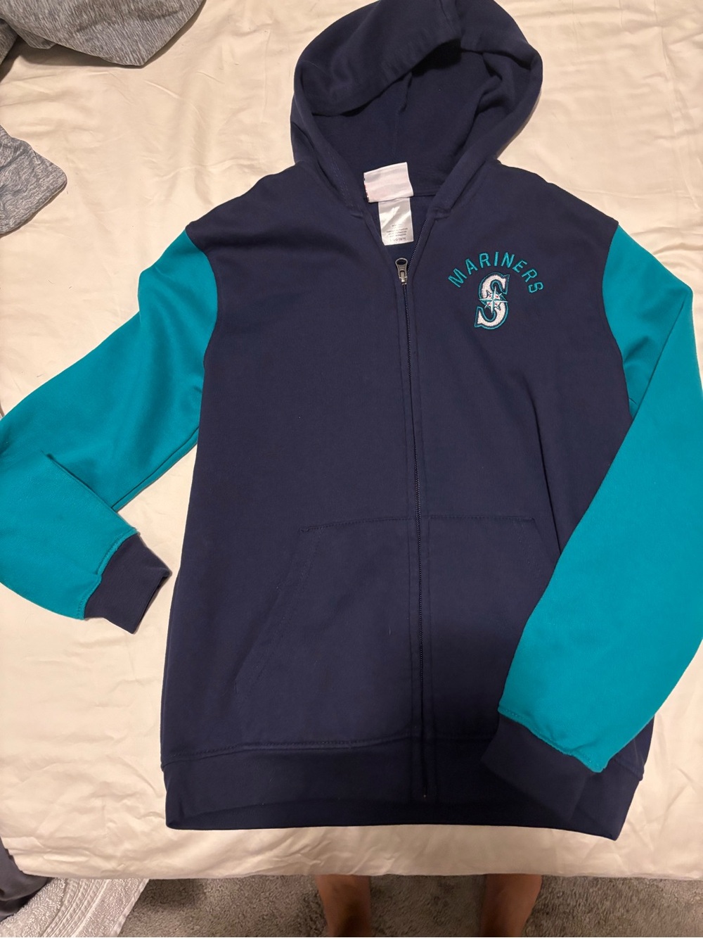 Youth Seattle Mariners Zip up. Large 14/16